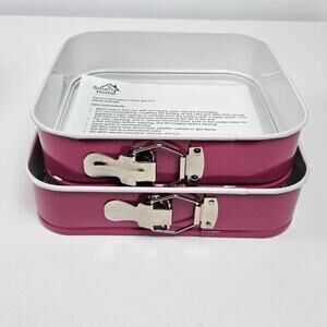 Square Springform Pans(2) End Sunflower Silicone Cake Pan .Smart Home